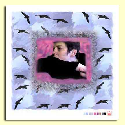 Self-Portrait with Crows 