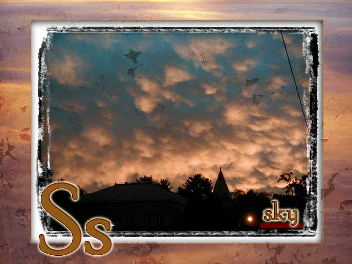S: Sky of the town