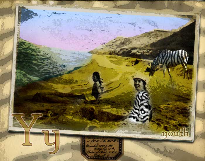 Y: Youth in Zebra clothe